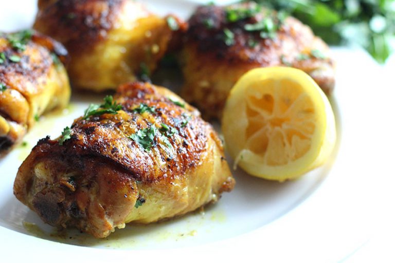 Easy To Make AntiInflammatory Turmeric Lemon Skillet Chicken