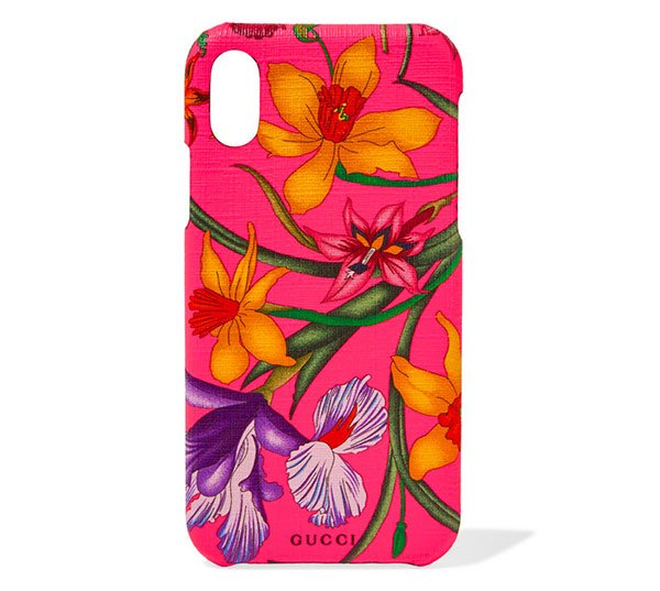 gucci floral hot pink phone case