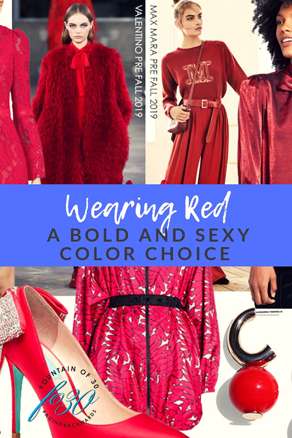 Wearing Red: A Bold And Sexy Color Choice - fountainof30.com