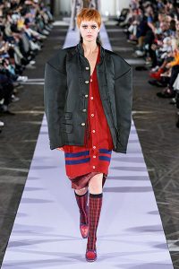 fall 2019 fashion trends to avoid oversize shoulders Andreas Kronthaler for Vivienne Westwood