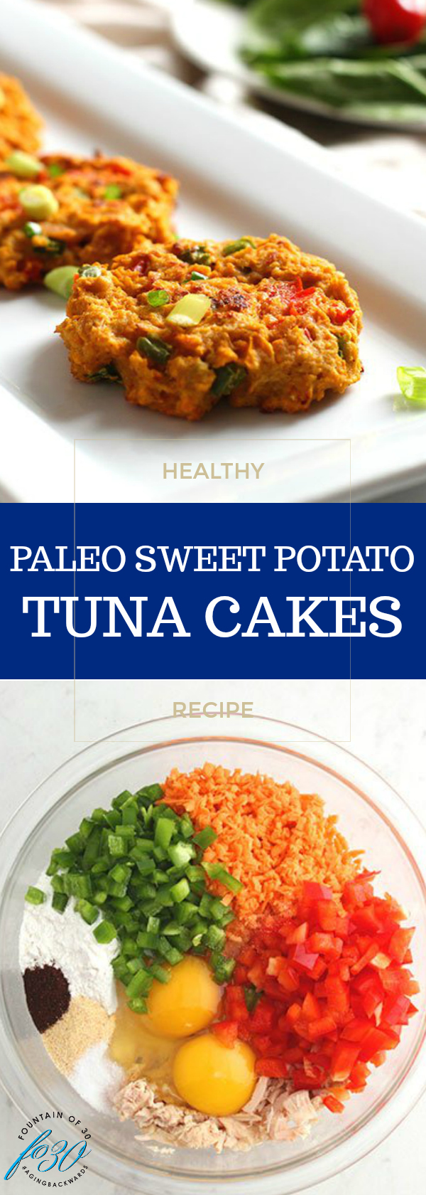 paleo sweet potato tuna cakes recipe