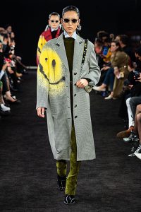 scrren print smilie on coat fall 2019 fashion trends to avoid alexander wang