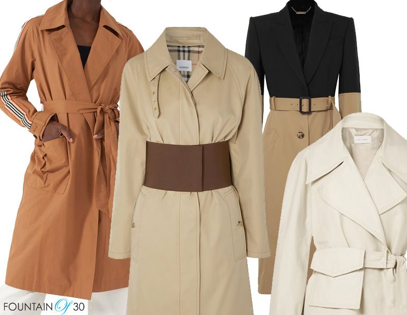 modern trench trend for spring 2019