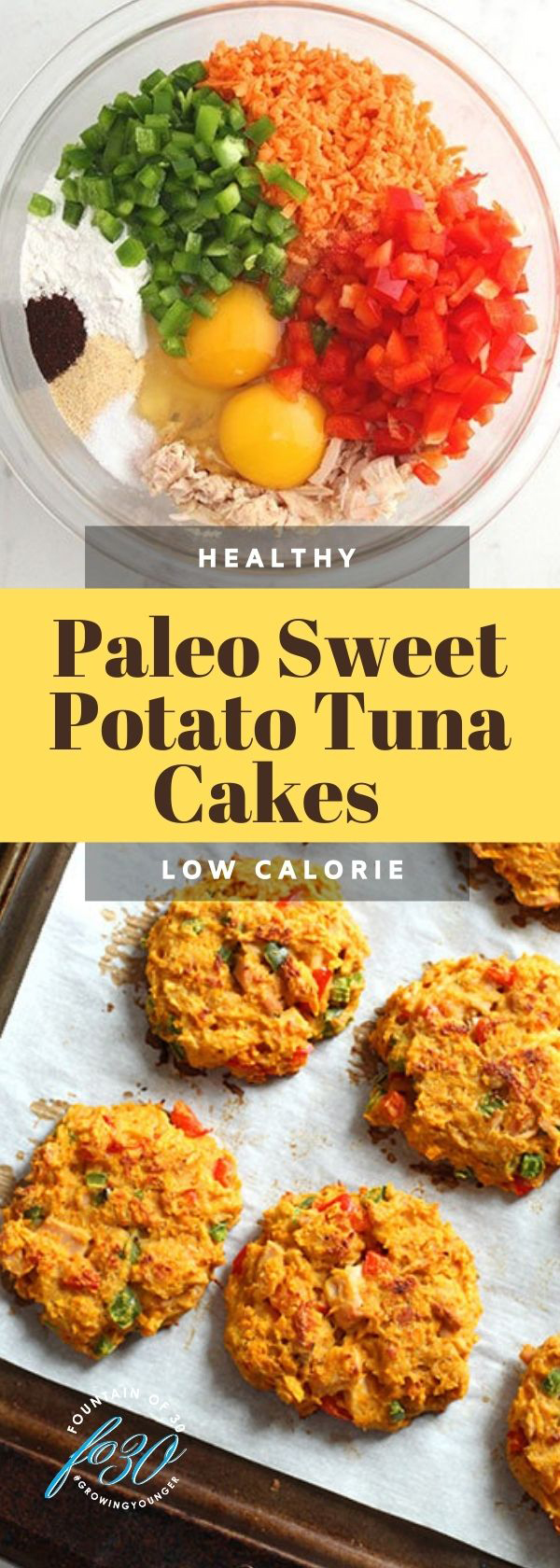 sweet potato tuna cakes fountainof30