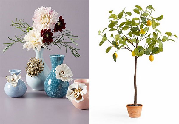 spring home decor ideas florals and plants