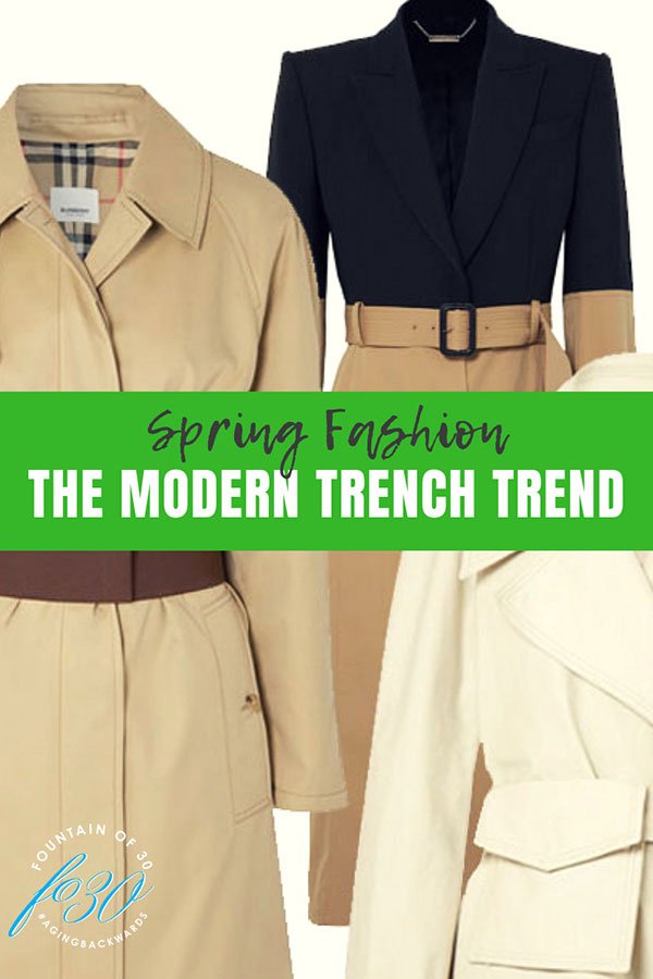 modern trench trend 