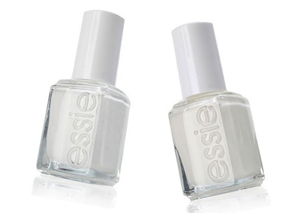 how to clean white leather touch up white nail polish essie blanc marshmallow