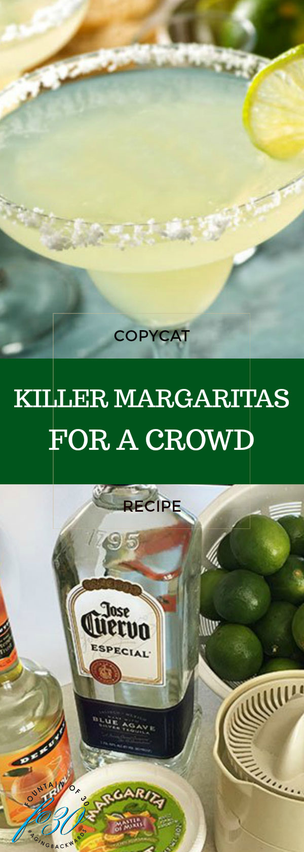 best margaritas for a crowd fountainof30