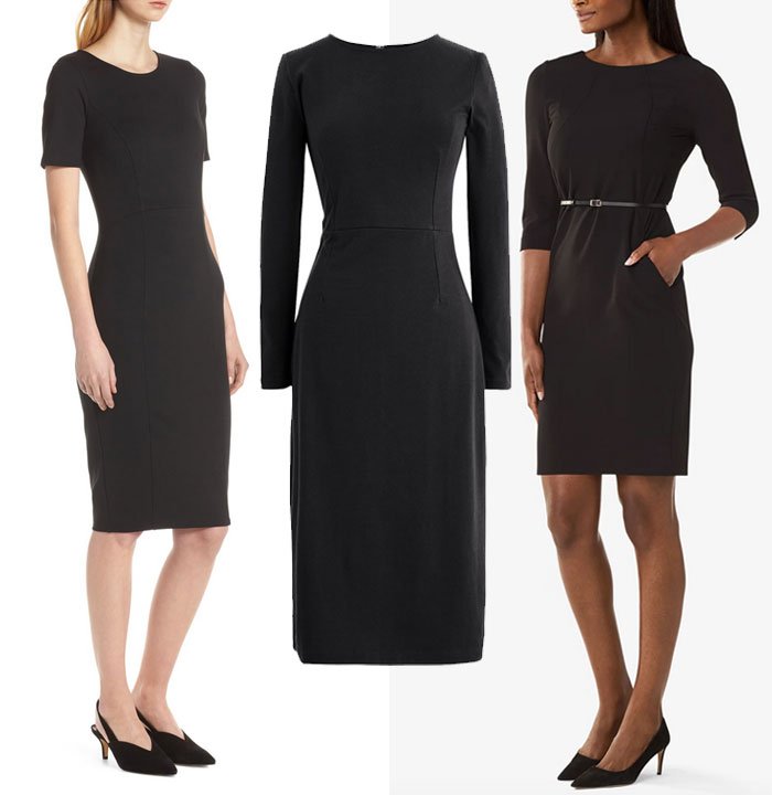 business casual attire 3 little black dresses