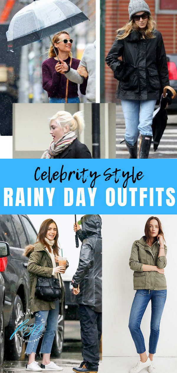 celebrity style rainy day outfits fountainof30