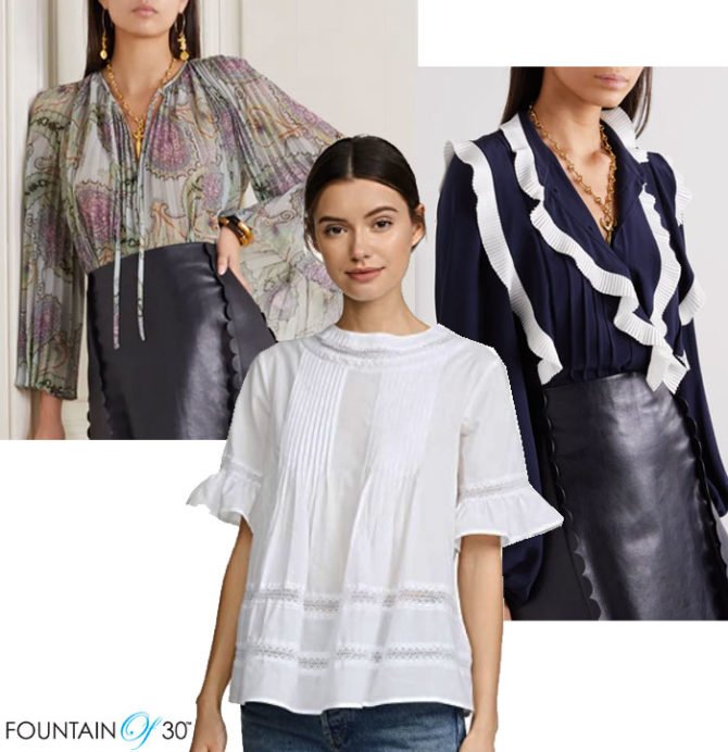 pleated tops and blouses 3 styles fountainof30