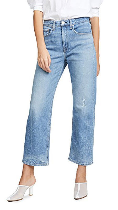 spring wardrobe update Ankle Straight Jeans