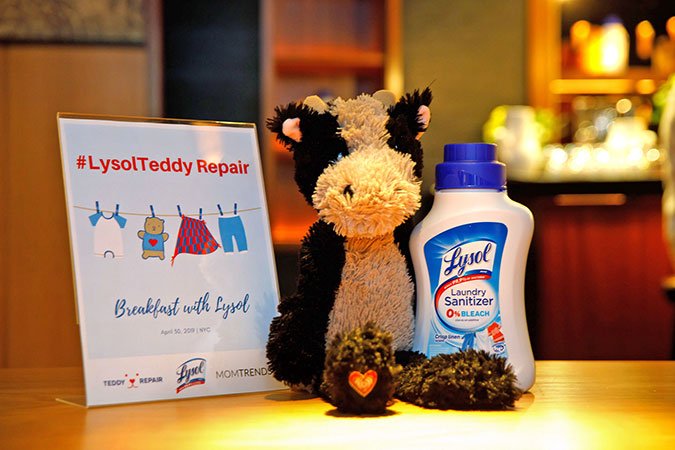 LysolTeddyReapirstuffed toy Lysol Laundry Sanitizer fountainof30