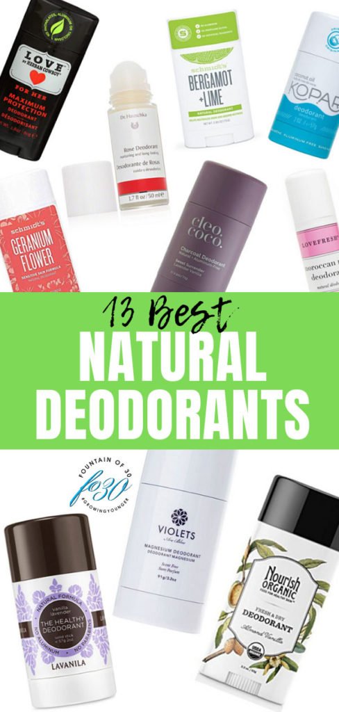 13 Of The Best Natural Deodorants That Actually Work - fountainof30.com