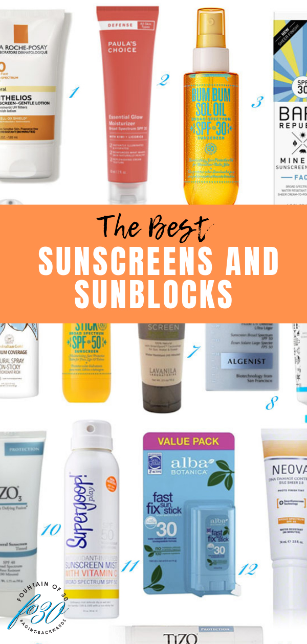 best sunscreen best sunblock fountainof30