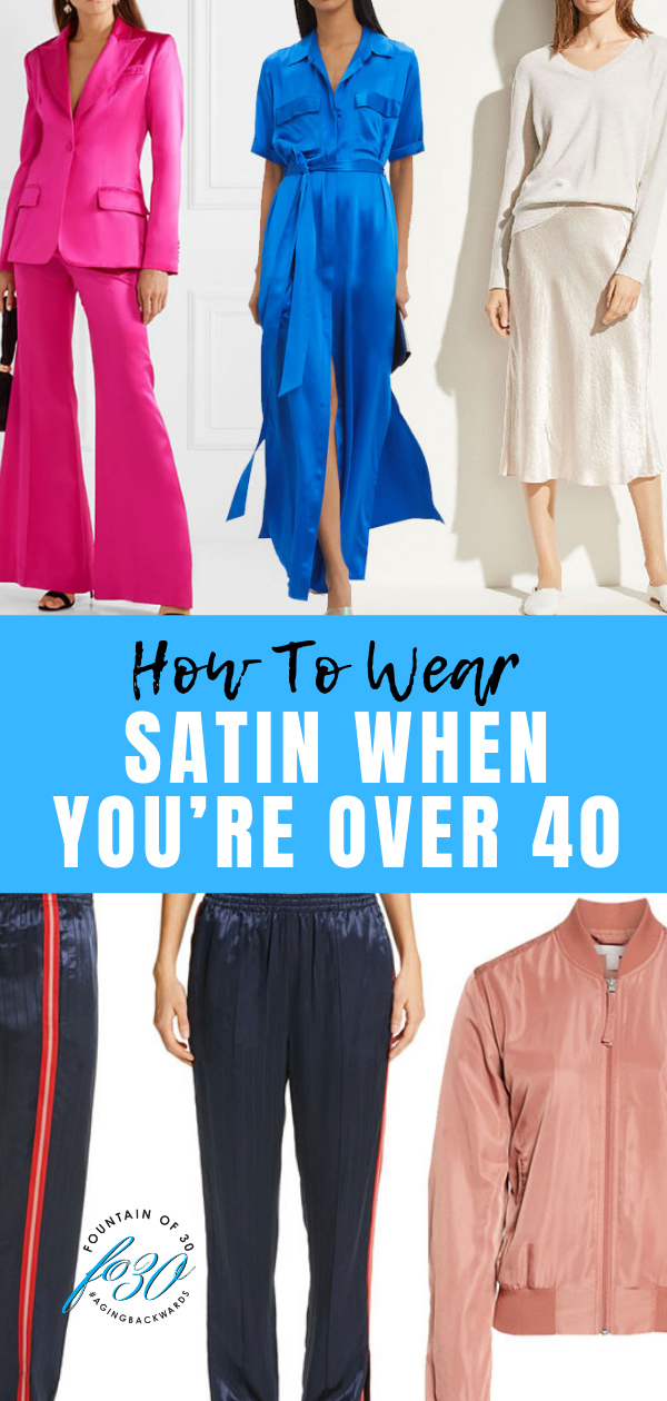 how to wear satin fountainof30