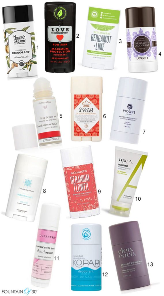 13 Of The Best Natural Deodorants That Actually Work - fountainof30.com