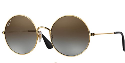 Sandra Bullock Spring Look Round Wire frame sunglasses