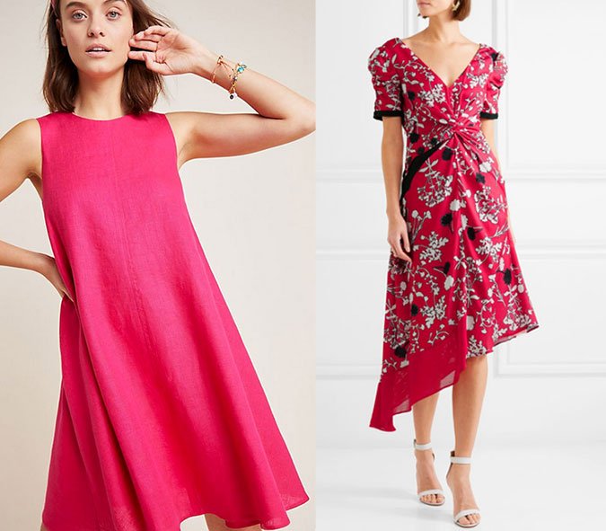 little pink dresses solid and floral little pink dress wedding guest attire solid and floral