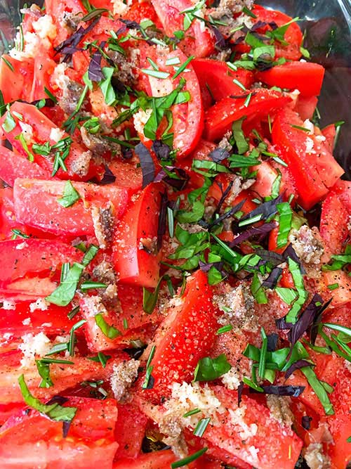 tomatoes with fresh seasonings fountainof30