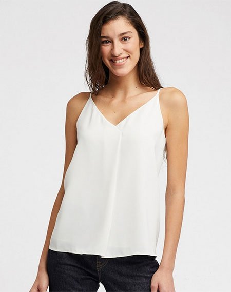 Maximize Your Favorite Body Features neckline Drape Camisole