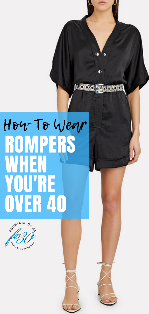 how to wear a romper over 40 fountainof30