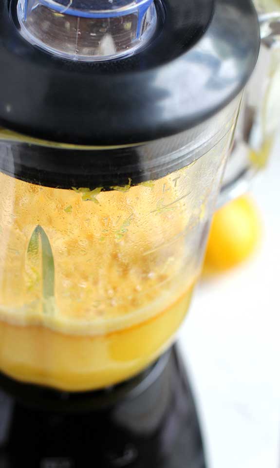 Blender of lemon juice and spices Health Benefits of Turmeric fountainof30