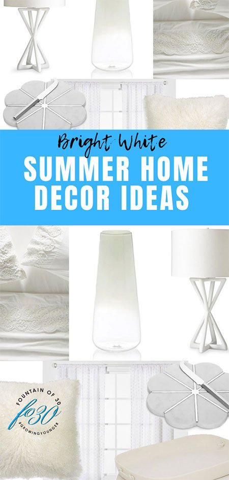 white summer home decor ideas fountainof30