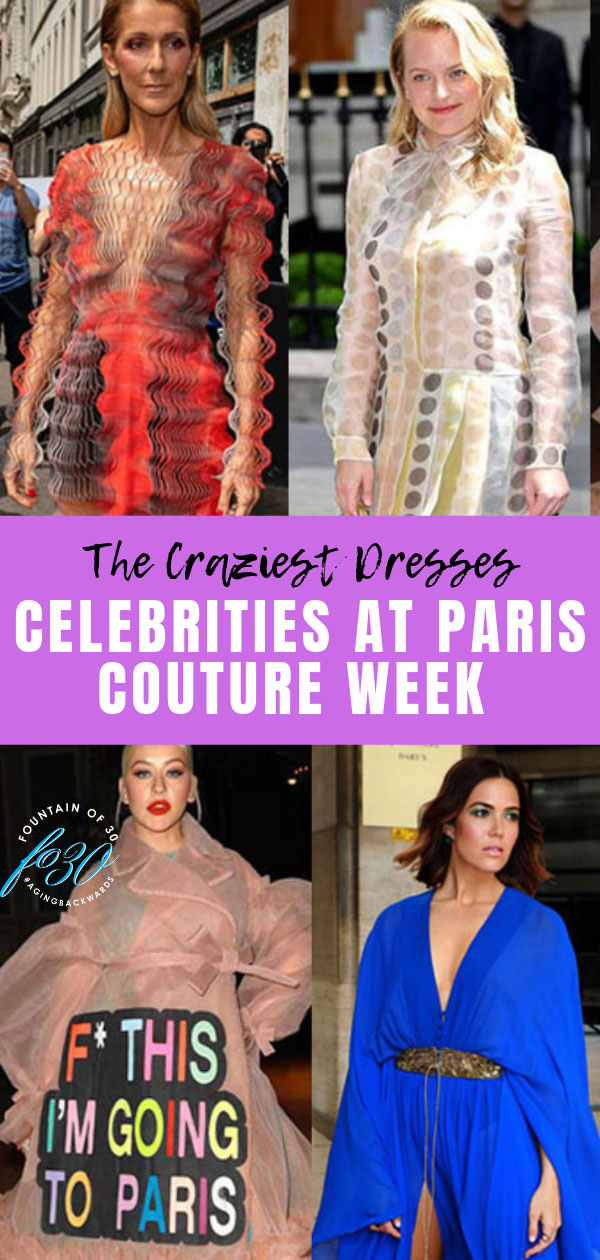 celebrities at paris couture week