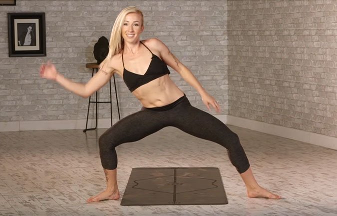 Buti Yoga with Bizzie Gold fitness beyond the gym Buti Yoga with Bizzie Gold dance move