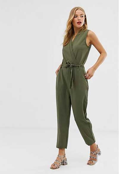 Queen Letizia Jumpsuit ASOS JDY wrap Front foubntainof30