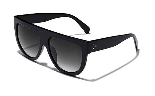 Victoria Beckham look black Sunglasses fountainof30