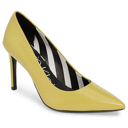 Victoria Beckham Look for Less neon heels fountainof30