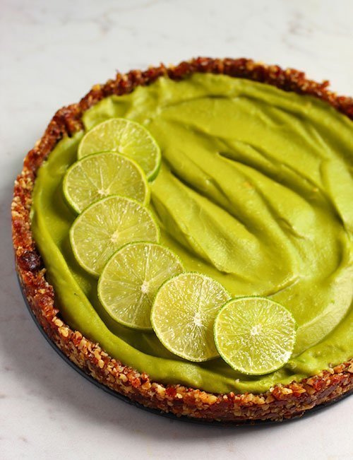 Raw No-Bake Key Lime Pie (Vegan, Gluten-Free and Paleo)