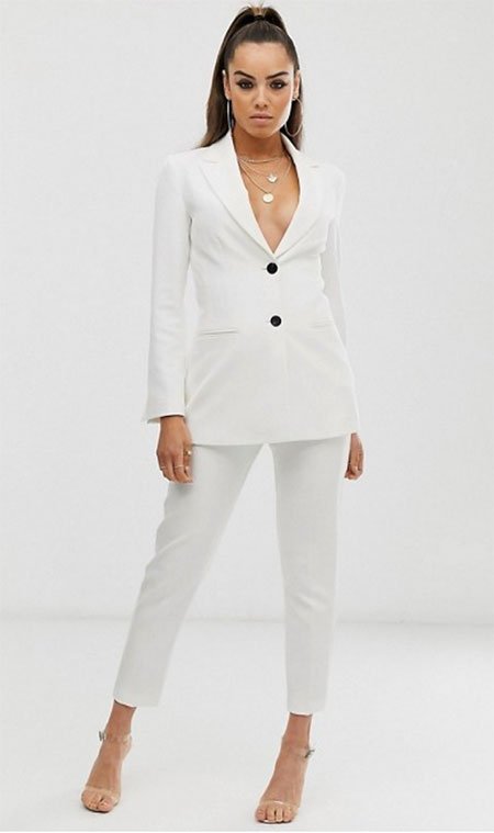 Asos Victoria Beckham White Suit look for less Asos Victoria Beckham White Suit look for less fountainof30