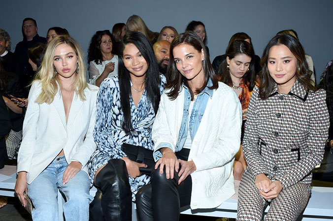 Front row celebs NYFW Spring 2020 Elie Tahari