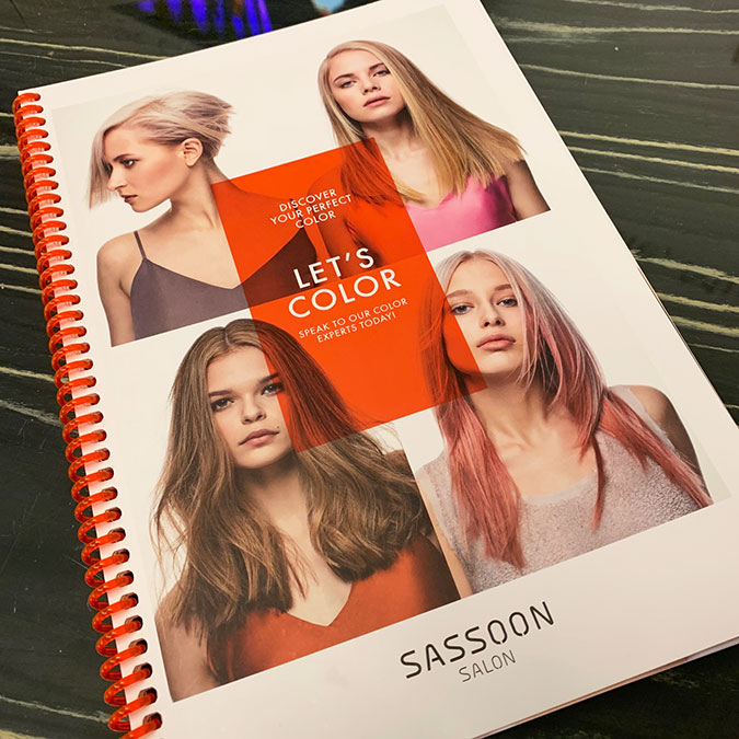 Best Anti-Aging Hair Color Tips Sassoon salom lets color book