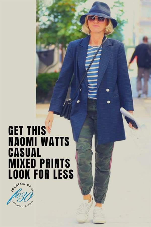 naomi watts casual mixed prints look for less fountainof30