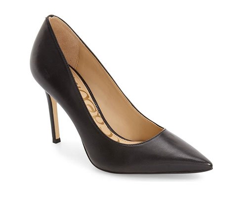 Sam Edelman Hazel Pointy Toe Pump Black Pointy Toe Pump Victoria Beckham look for less