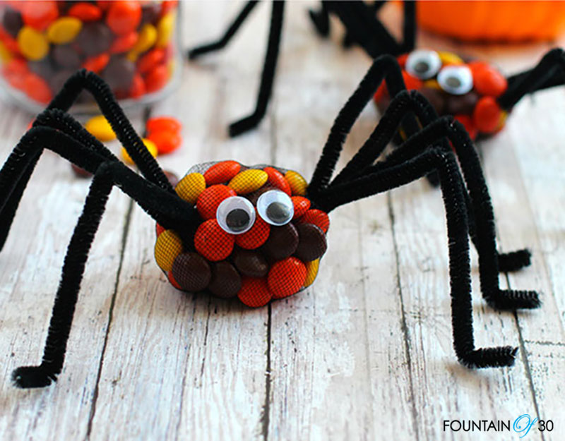 Spooky Spider Treat Bags fountainof30
