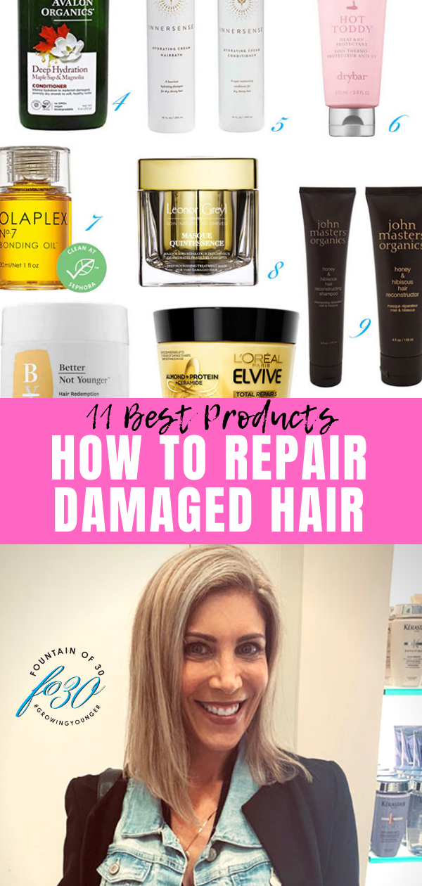 how to repair damaged hair fountainof30