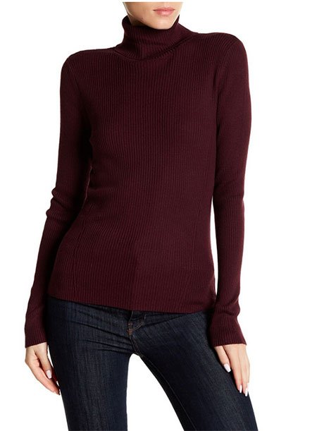Kate Middleton high low look for less burgundy sweater fountainof30