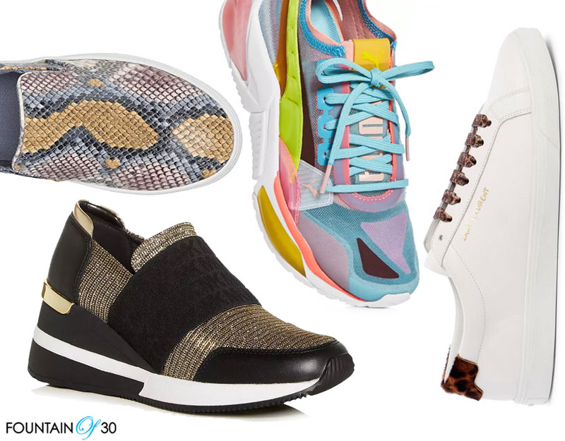 sneaker styles for women over 40