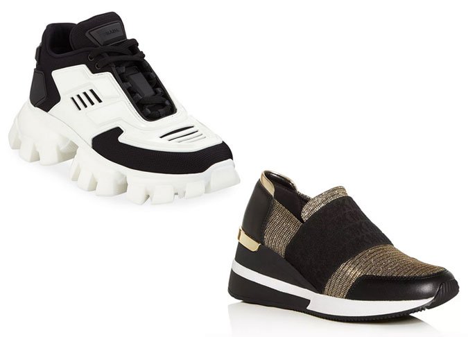 Prada Tech Cageged Chunky Sneakers MICHAEL Michael Kors Felix