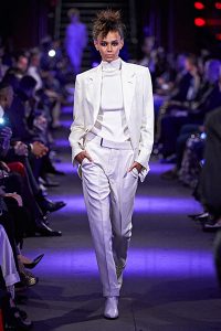 spring fashion trends whit pant suit