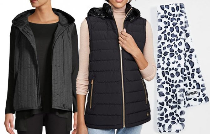 Winter Athleisure vests and scarf fountainof30