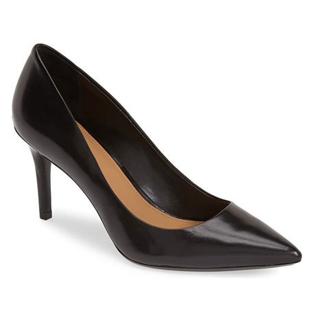 black Pointy Toe Pumps fountainof30