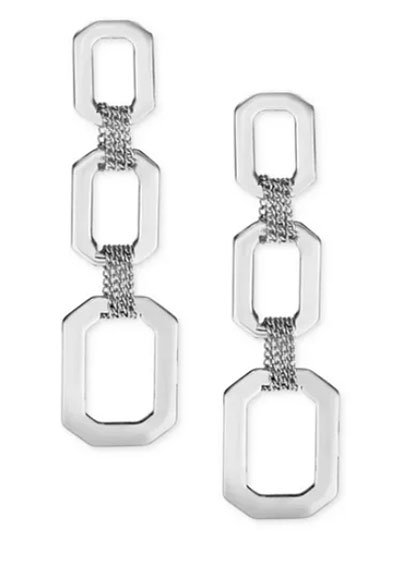 zendaya style Multi-link Triple-Drop Earrings fountainof30