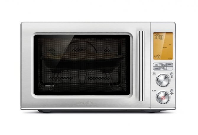 stainless steel countertop microwave Breville fountainof30