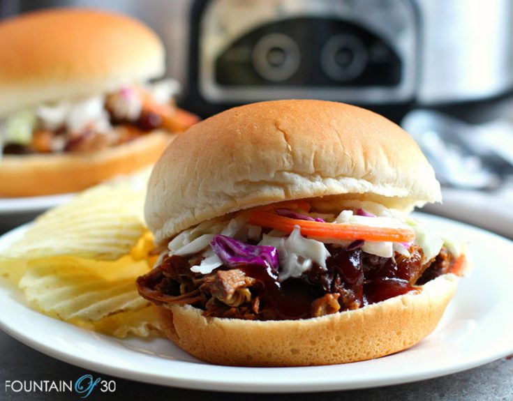 pulled pork crock pot recipe